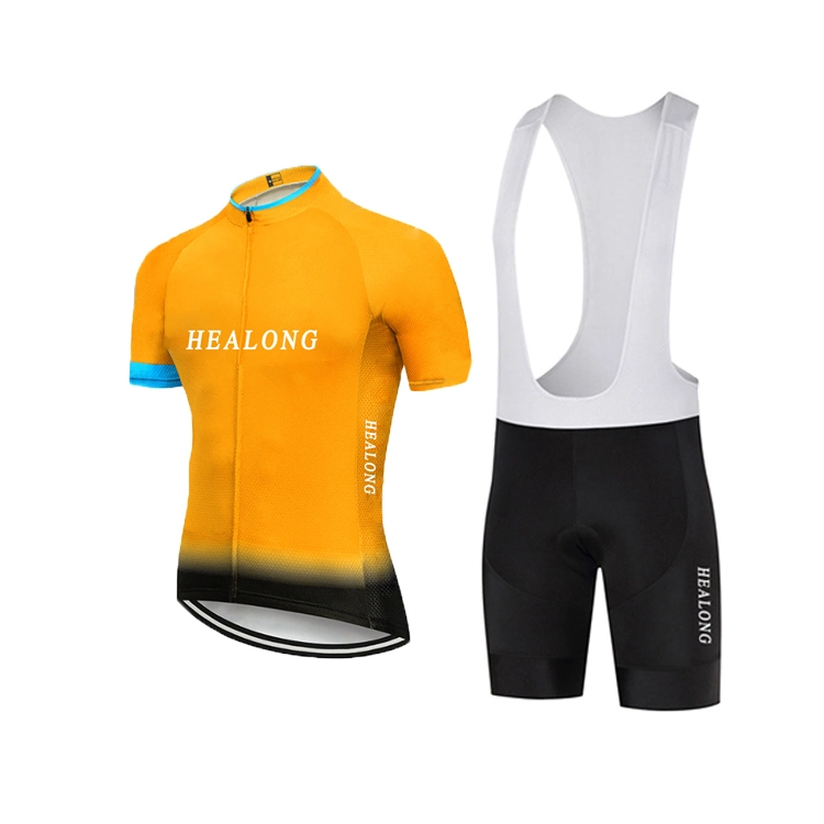 Custom Cycling Wear Sports Wear Outdoor MTB Biking Jersey Men Bicycle Clothes