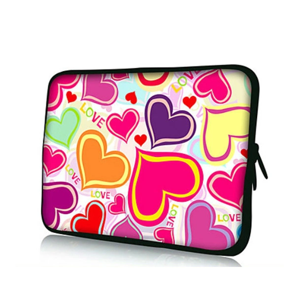 Printed Zipper Neoprene Laptop Bag Sleeve