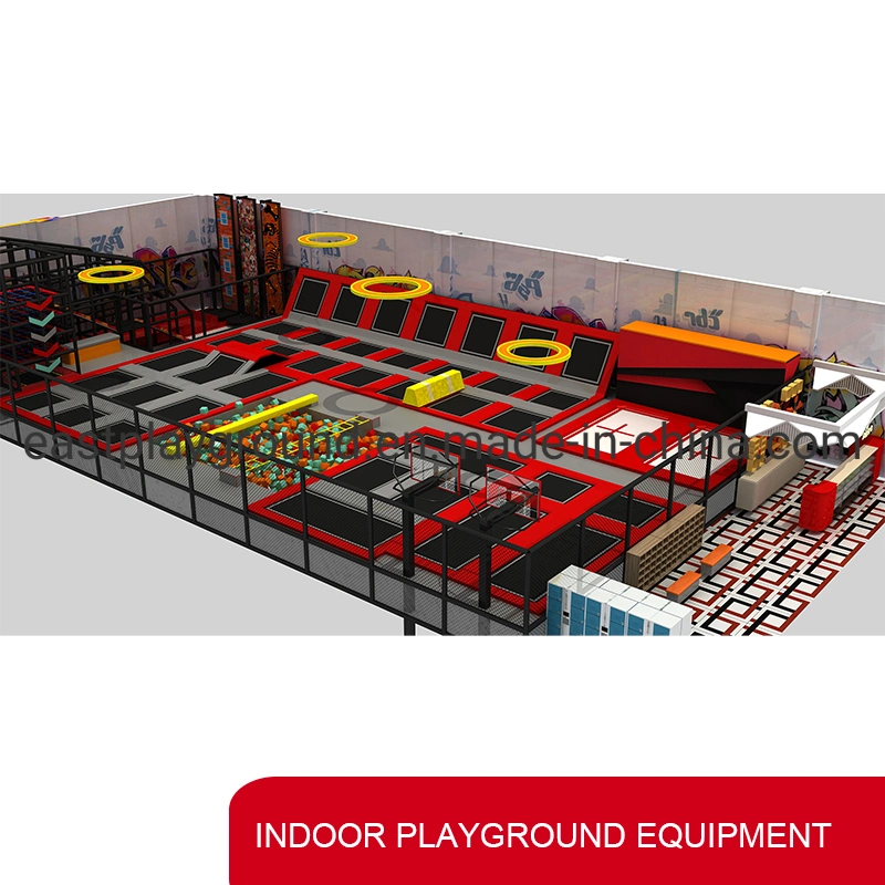 Commercial Supermarket Garden Outdoor&Indoor Plastic Amusement Equipment Soft Big&Fun School Gym Playground for Kids&Children