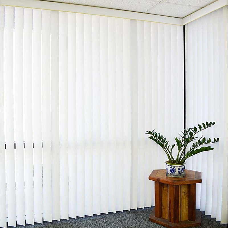 Office Window Coverings Vinyl Blinds Cordless Vertical Blind on Favorable Price