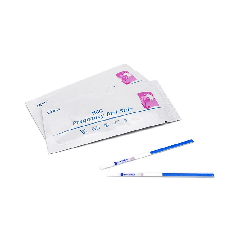 Pregnancy Early Detection Urine Test Strip HCG Over 99% Accuracy