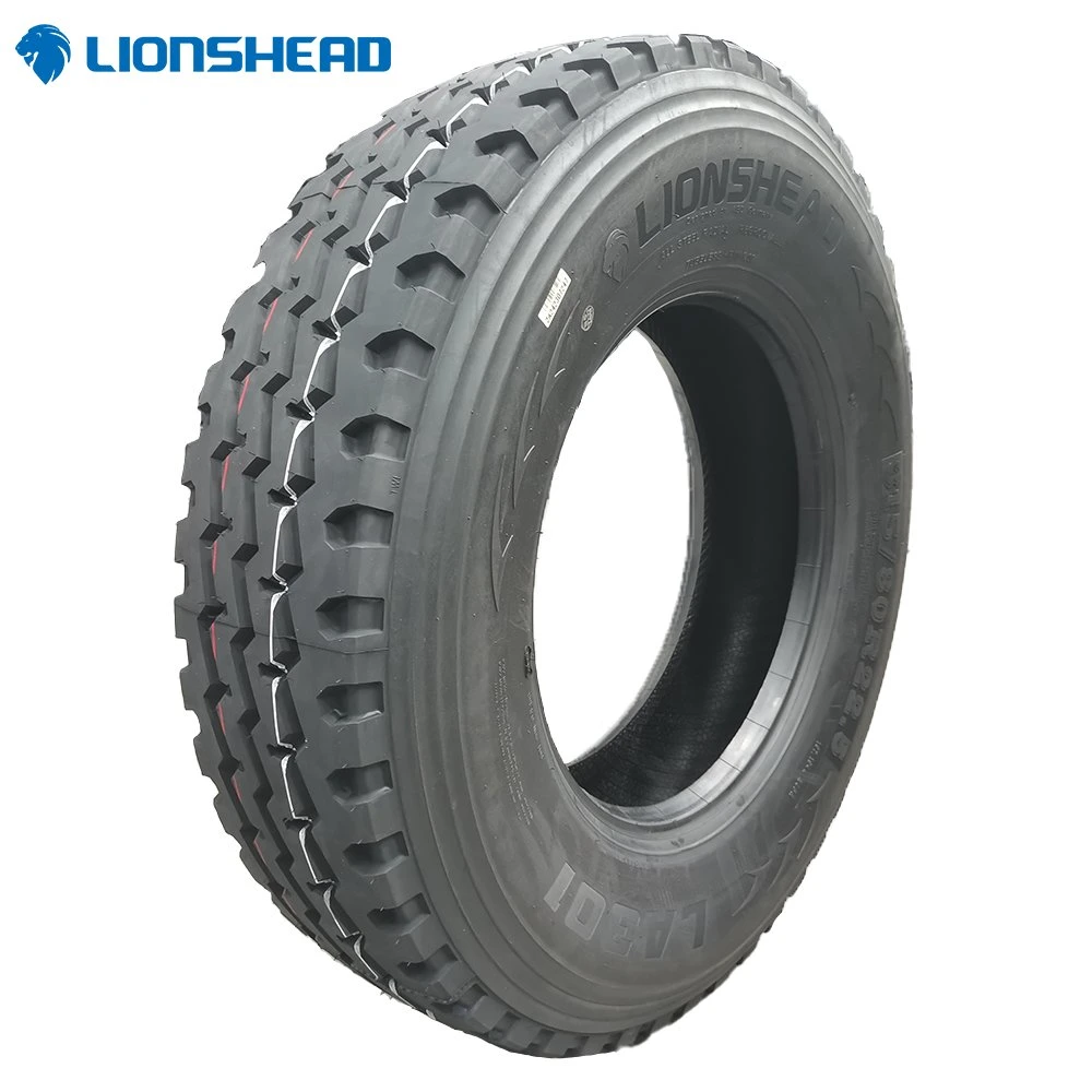 8.25r16lt 315/80r22.5 neumático radial para camiones y autobuses (LA301) Semi-camión Neumático