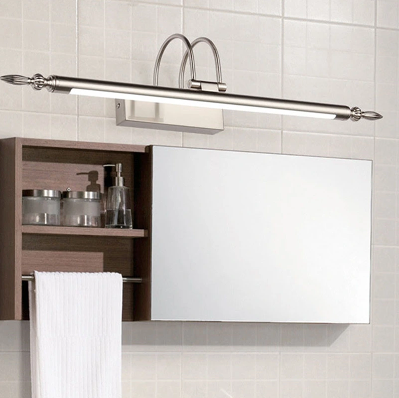 الحمام مرآة مصباح مقاوم للماء Retro Bronze/Nickel Cabinet Vanity Light (WH-MR-34)