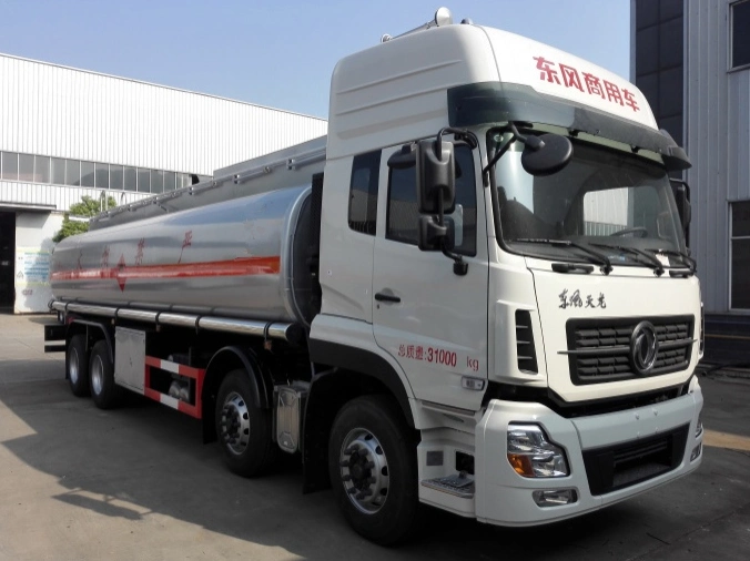 Dongfeng 30cbm entrega óleo caminhão-tanque 8*4 gasolina diesel de petróleo liquefeito do Tanque de Combustível de veículo