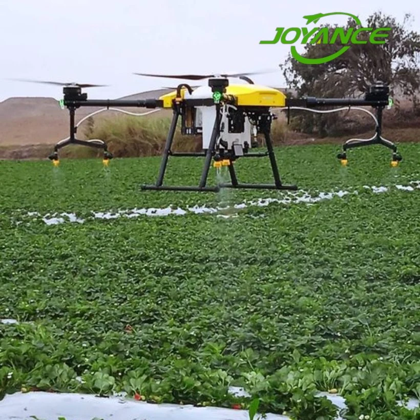 Plant Protection Agricultural Spraying Herbicides Crop Fumigation Sprayer Drone for Mud Fields