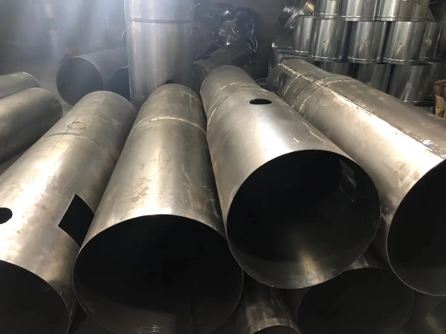 ASTM JIS DIN DN500 Large Size Carbon Seamless ASME B36.10 PE Steel Pipe