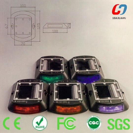 Goujon de la route solaire/solaire LED solaire/gabarit routier chats yeux