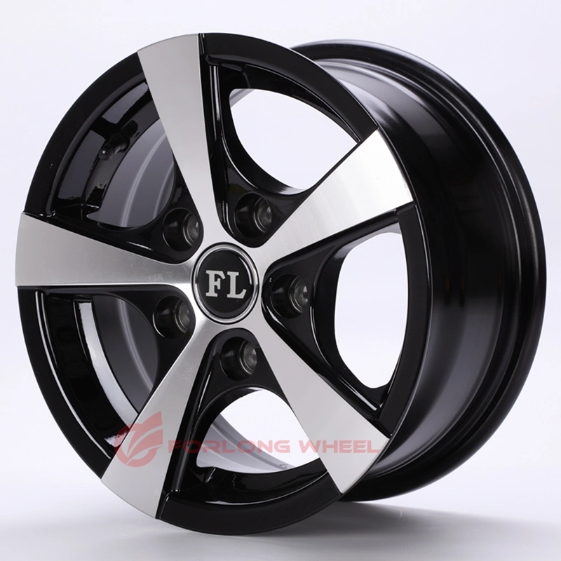 Forlong Whee 14inch Black TUV Certificate Boat Trailer Alloy Wheel 5.5jx14 5stub on 112mm Fitting Tyre 185r14c for Sale