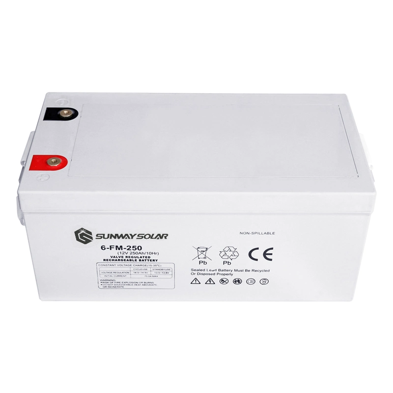 Sunway New Design 12V 250ah Lead Acid Battery