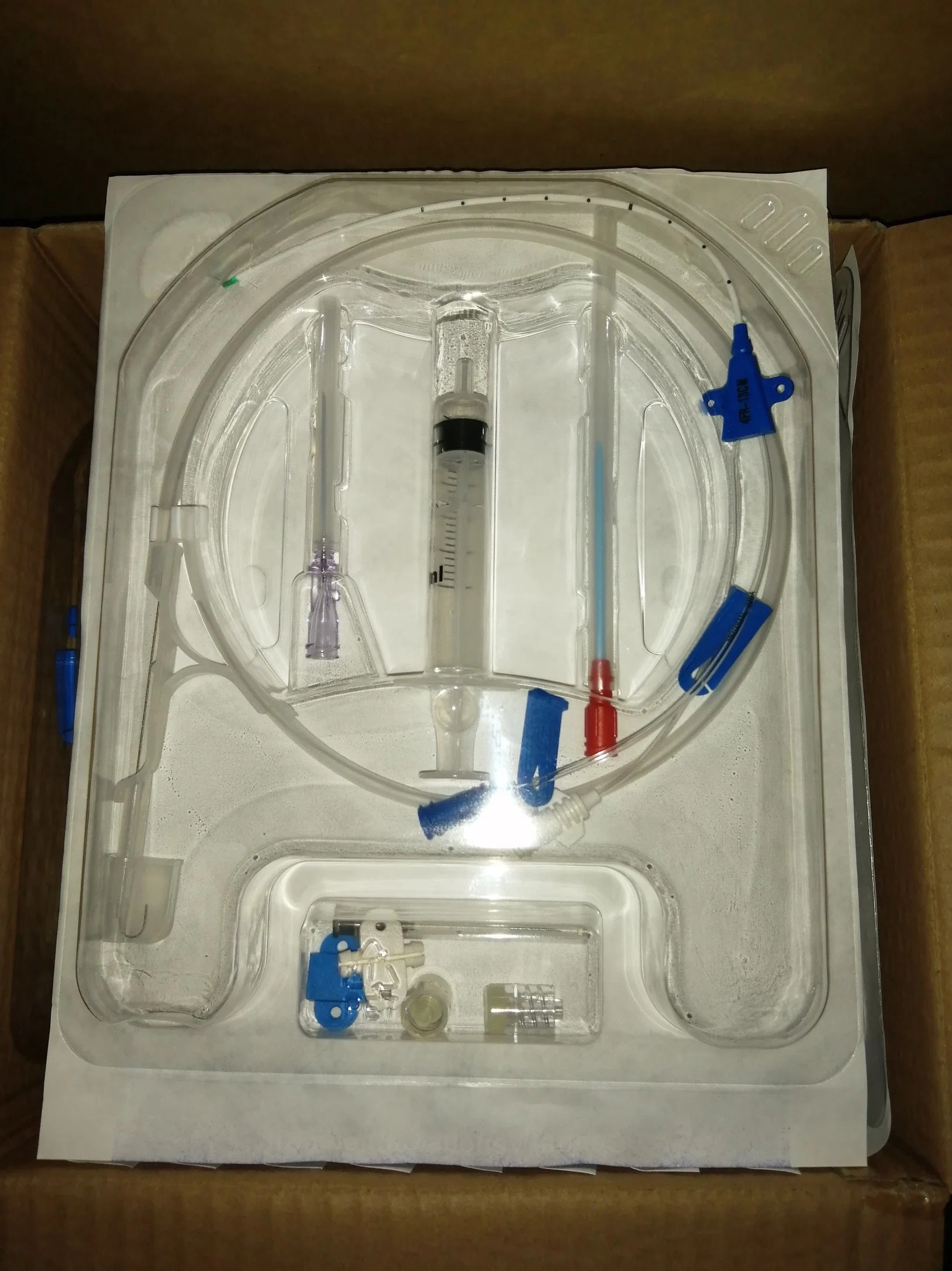 Disposable Single Double Triple Lumen CVC Kit Central Venous Catheter