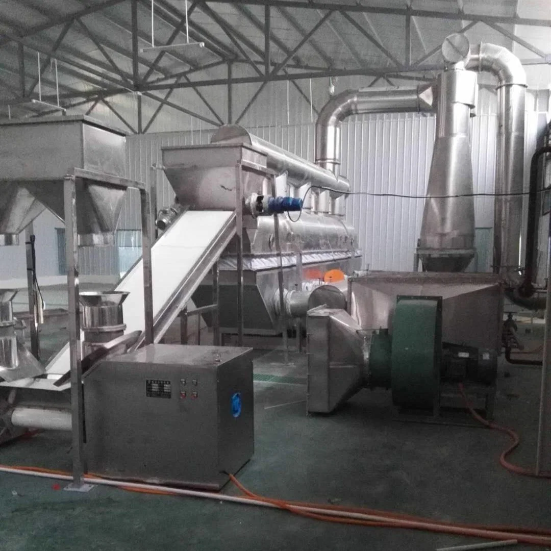 Vibrating Fluid Bed Dryer Industrial Pesticide Farm Chemicals Drying Equipment Salt Dryer Machine Price