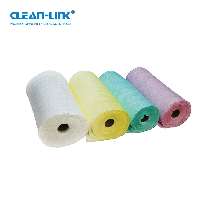 Clean-Link Hohe Qualität/hohe Kostenleistung Beutel Filtermedien Dacron Roll Material