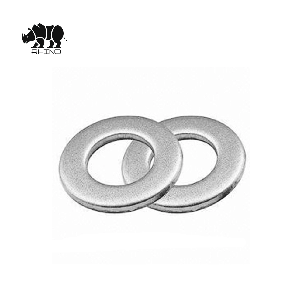 Zinc Galvanized Plain Carbon Steel DIN 125 DIN9021 Flat Washer