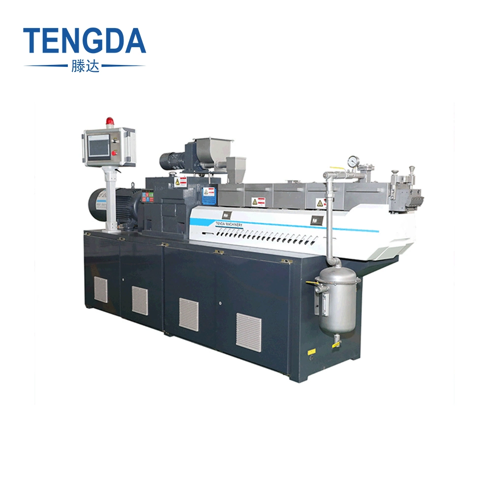 PA Pet PP PE Glass Fiber High Temperature Plastic Granules Making Extruder Lab Granulating Machine