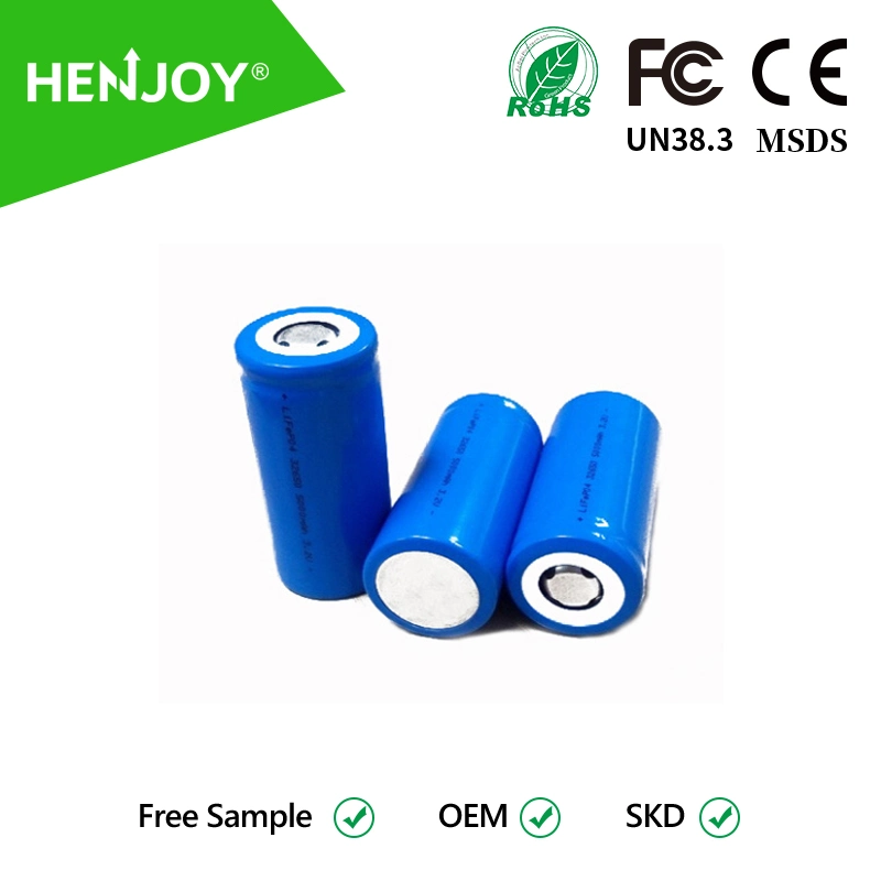 Nueva fábrica de hierro Litio/Li-ion/LFP/LiFePO4 3,2 V 3,7V 18650/22650/21700/32650/32700 LiFePO4 Batería 1500mAh/2000mAh/2600mAh/5000mAh/6000mAh/6500mAh