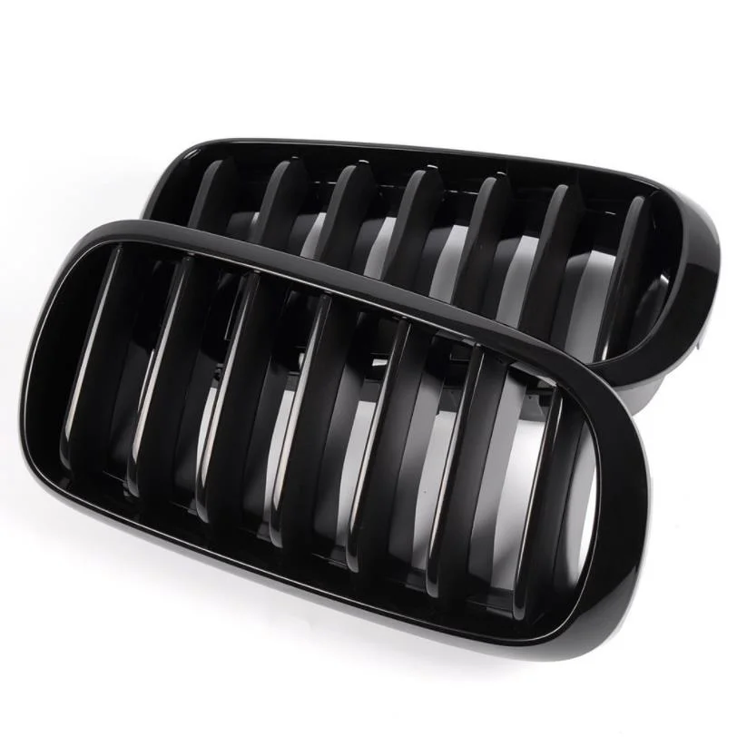 Custom Plastic Grills for Auto Dual Slat Front Hood Components