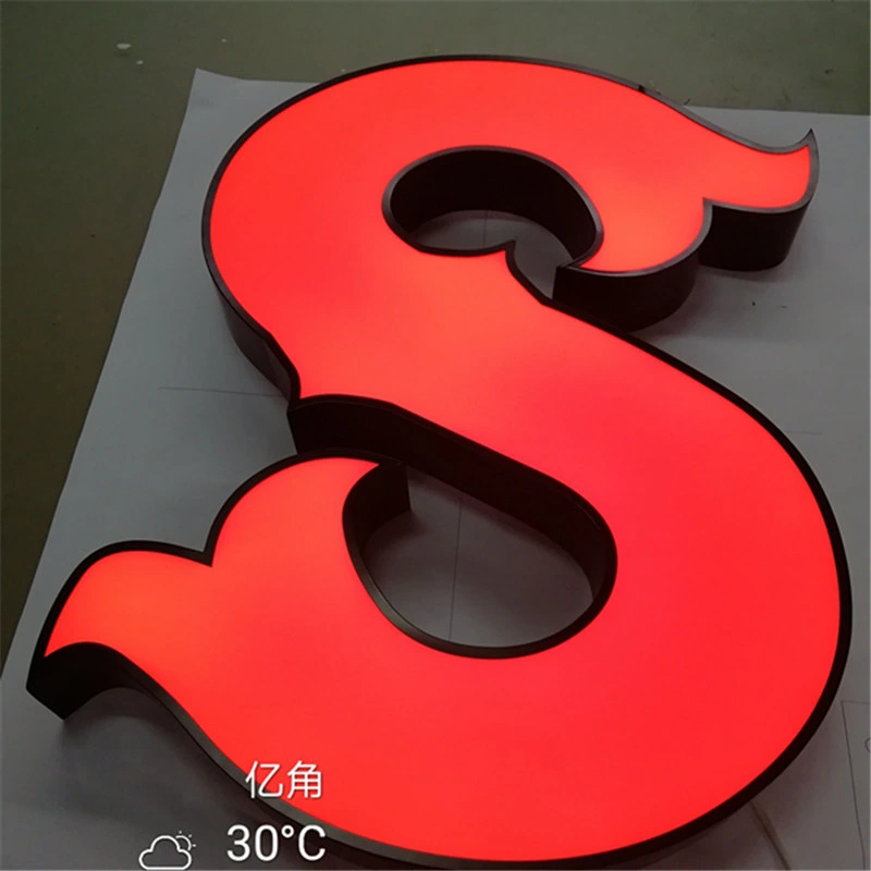 Custom Made Frontlit Lit LED Channel Signs Display