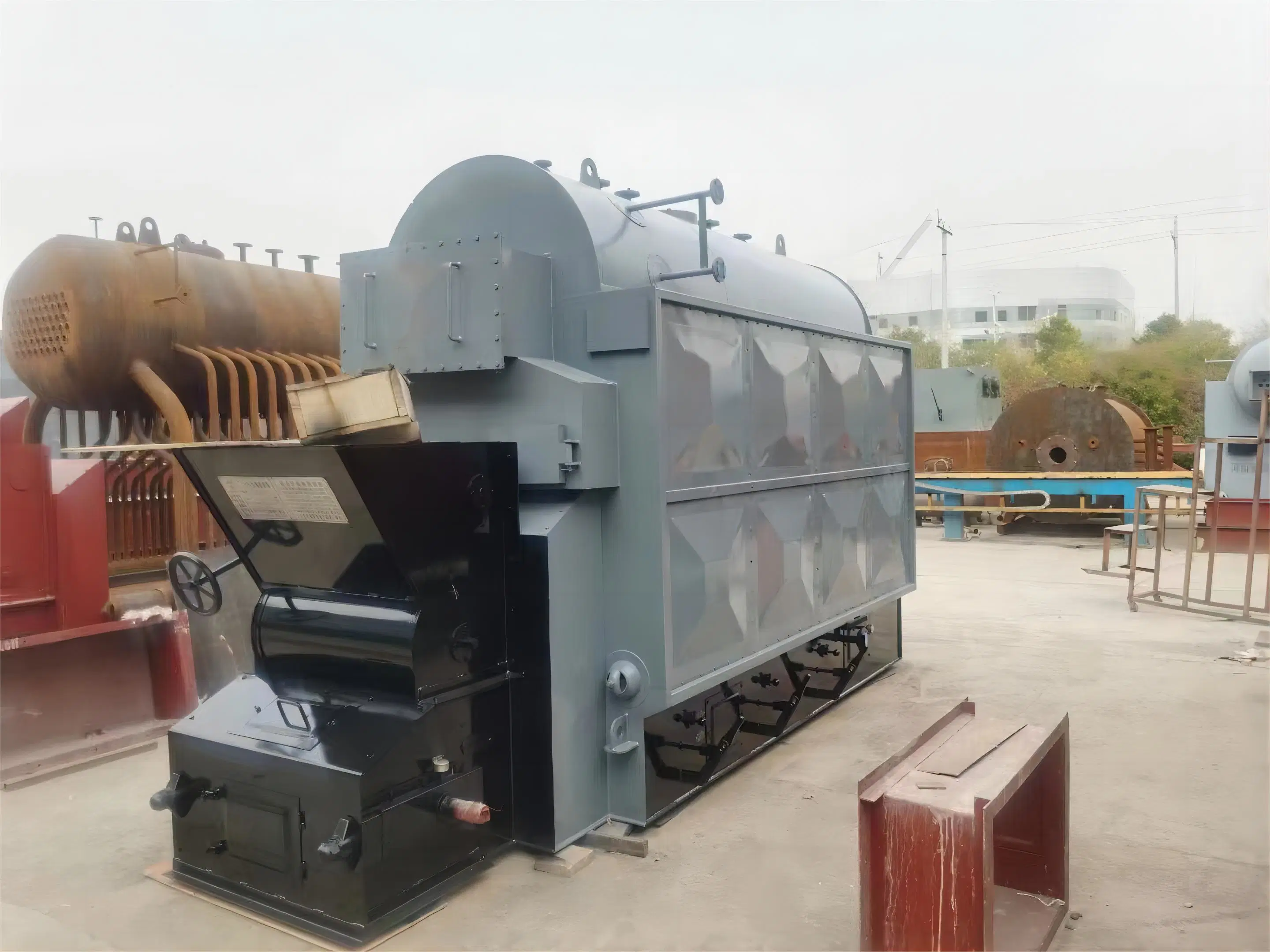 Automatic Feeding 2t Coal Biomass Fired Steam Boiler Industry Boiler for Clothing Factory