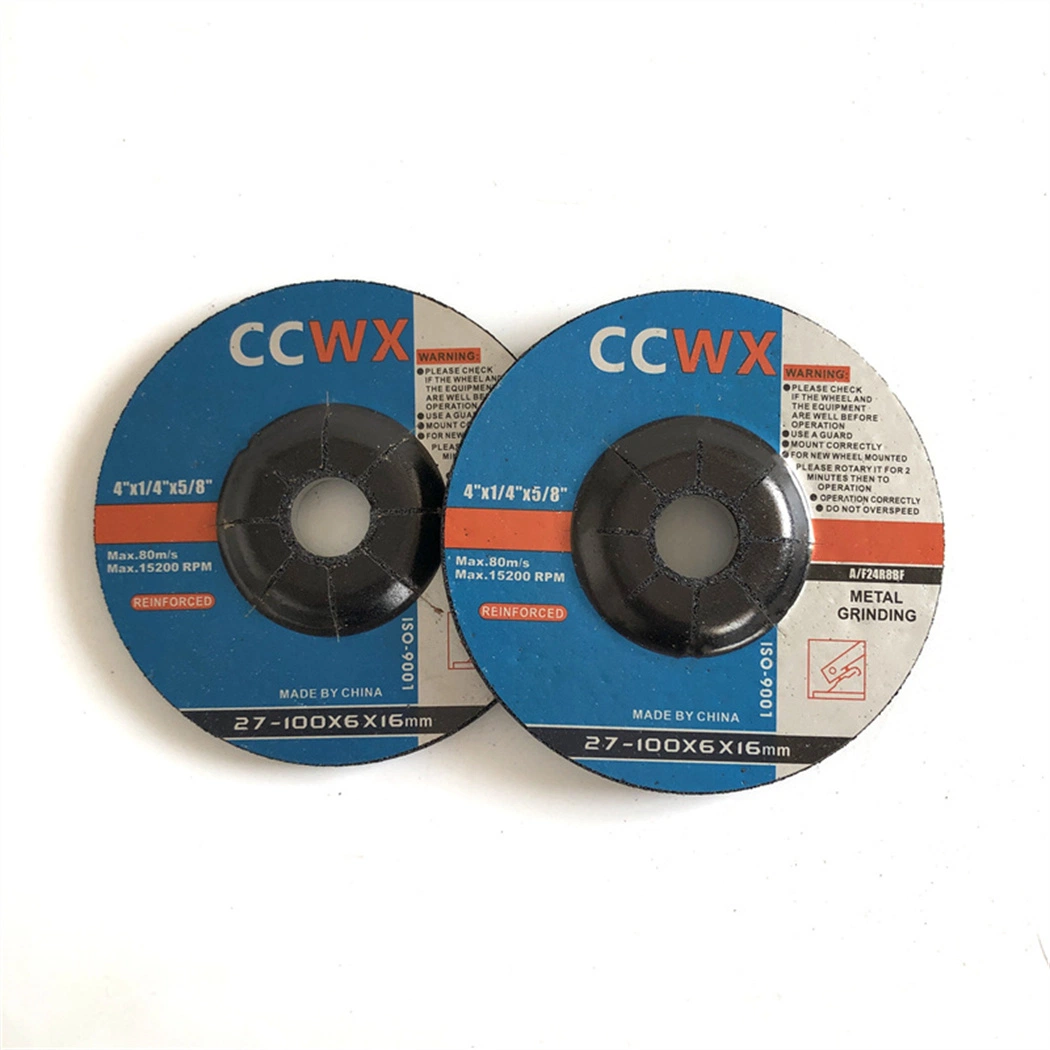 100mm 115mm 125mm Abrasives Grinding Wheels for Metal Made in China