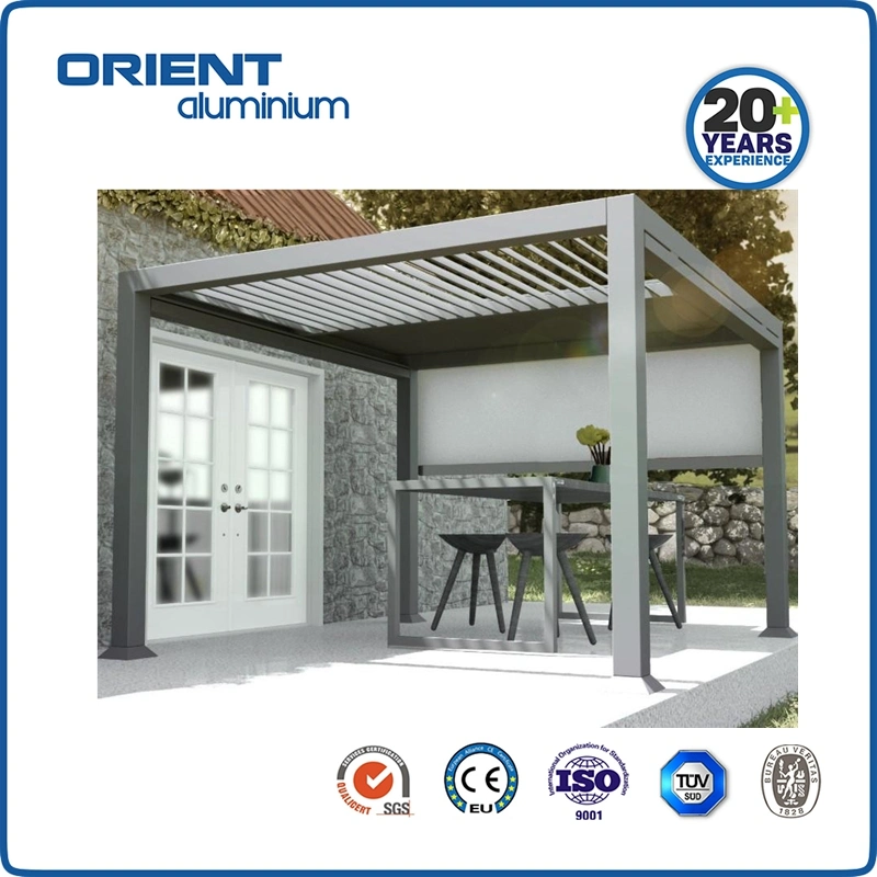 Garten Patio Arch Aluminium Bioklimatic Pavillon Pergola