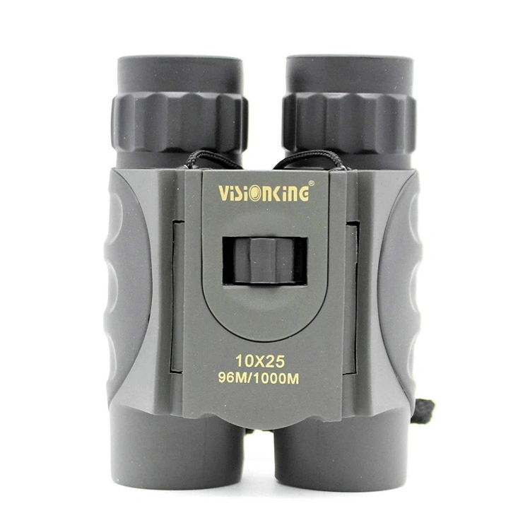 Visionking 10X25 Light Binocular Roof Prism Fmc-Green Telescope Waterproof Bak4 Prism Hunting Camping Spyglass