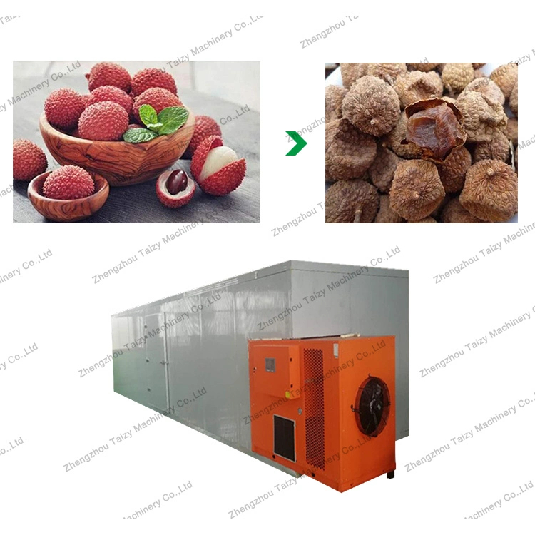 Heat Pump Stainless Steel Tray Drying Room Installed with 40 Tray for Drying Sea Vegetable Sausage Mushroom Ginger