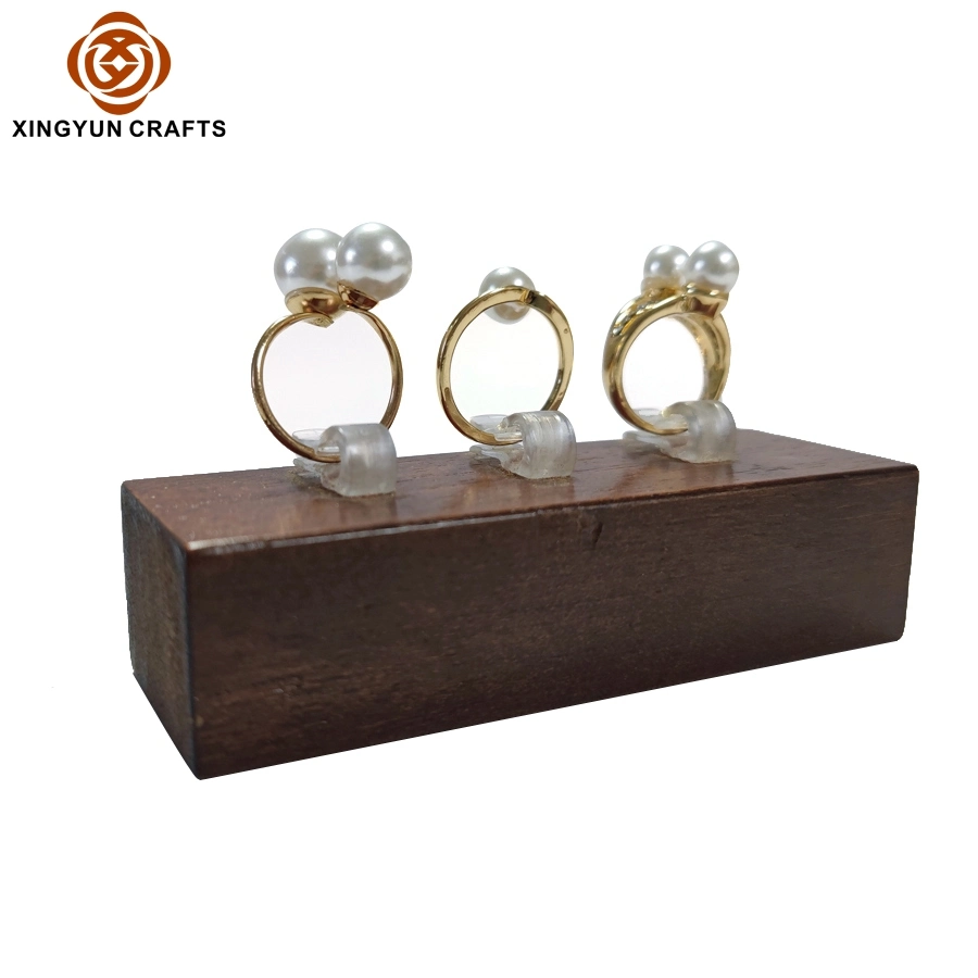Customzied Visor de madeira jóias de madeira Visor suporte caixa de oferta