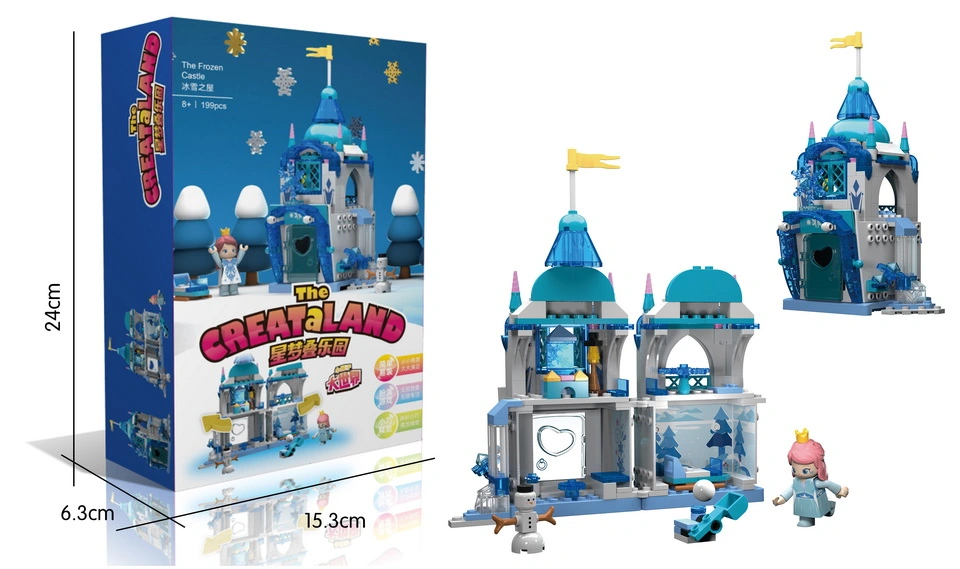 Educational Building Blocks Castles for Children