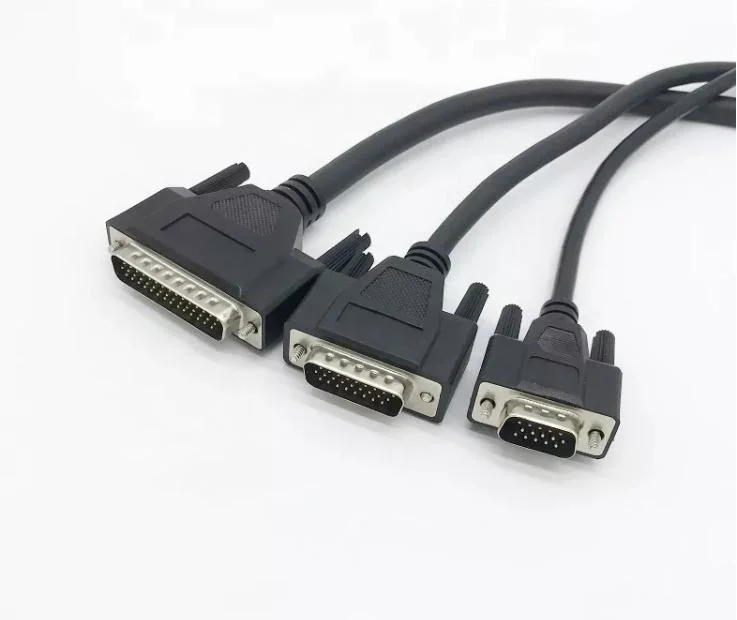 Electronic Wire Harness VGA Cable 1.5m dB 15 Pin D-SUB VGA to VGA Cable for PC TV