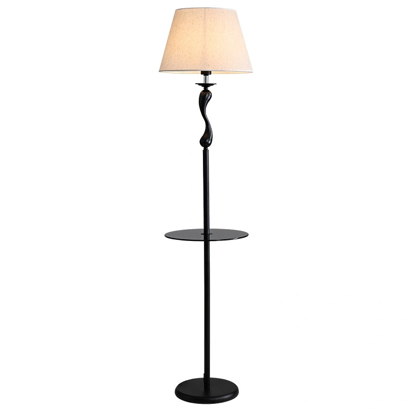 Jlf-23220 Multi Functional Modern Floor Standing Lamp with Glass Tray