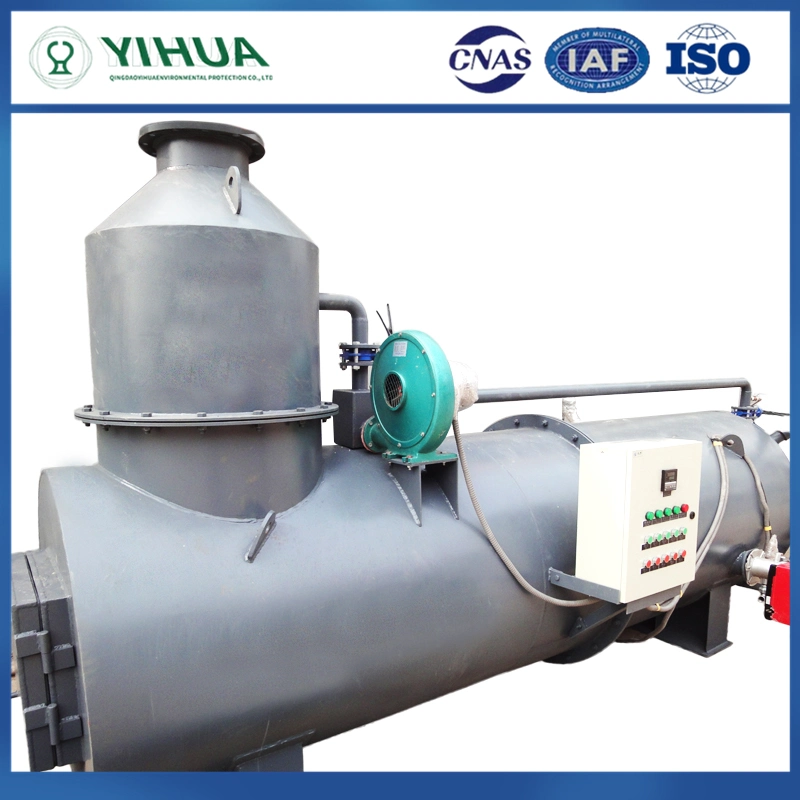 It Is Used for Incineration of Hospital Protective Clothing and Other Medical Waste