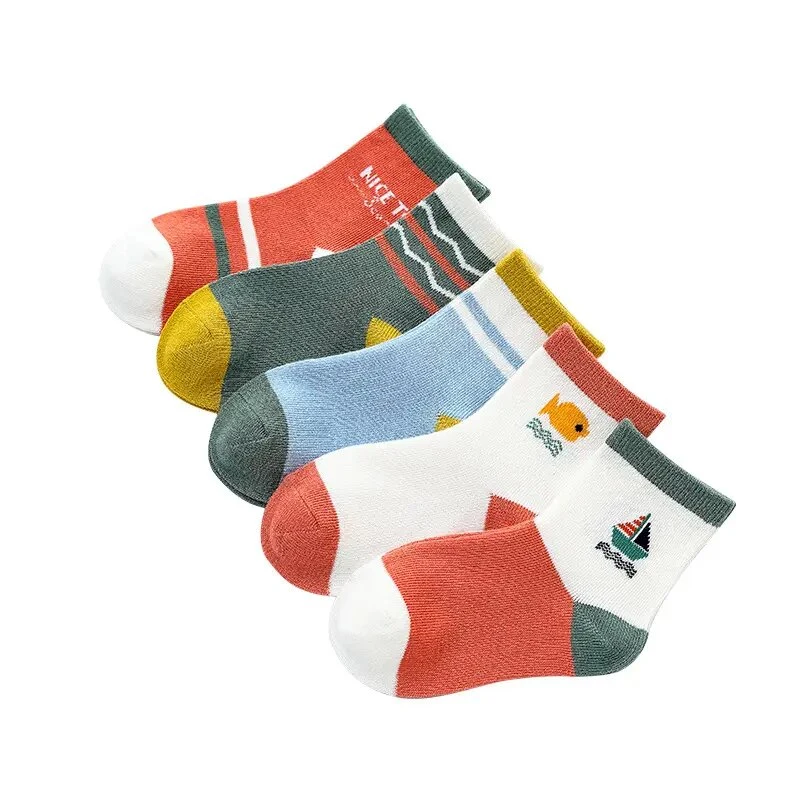 Children's Socks Wholesale/Supplier Spring and Autumn New Korean Baby Socks