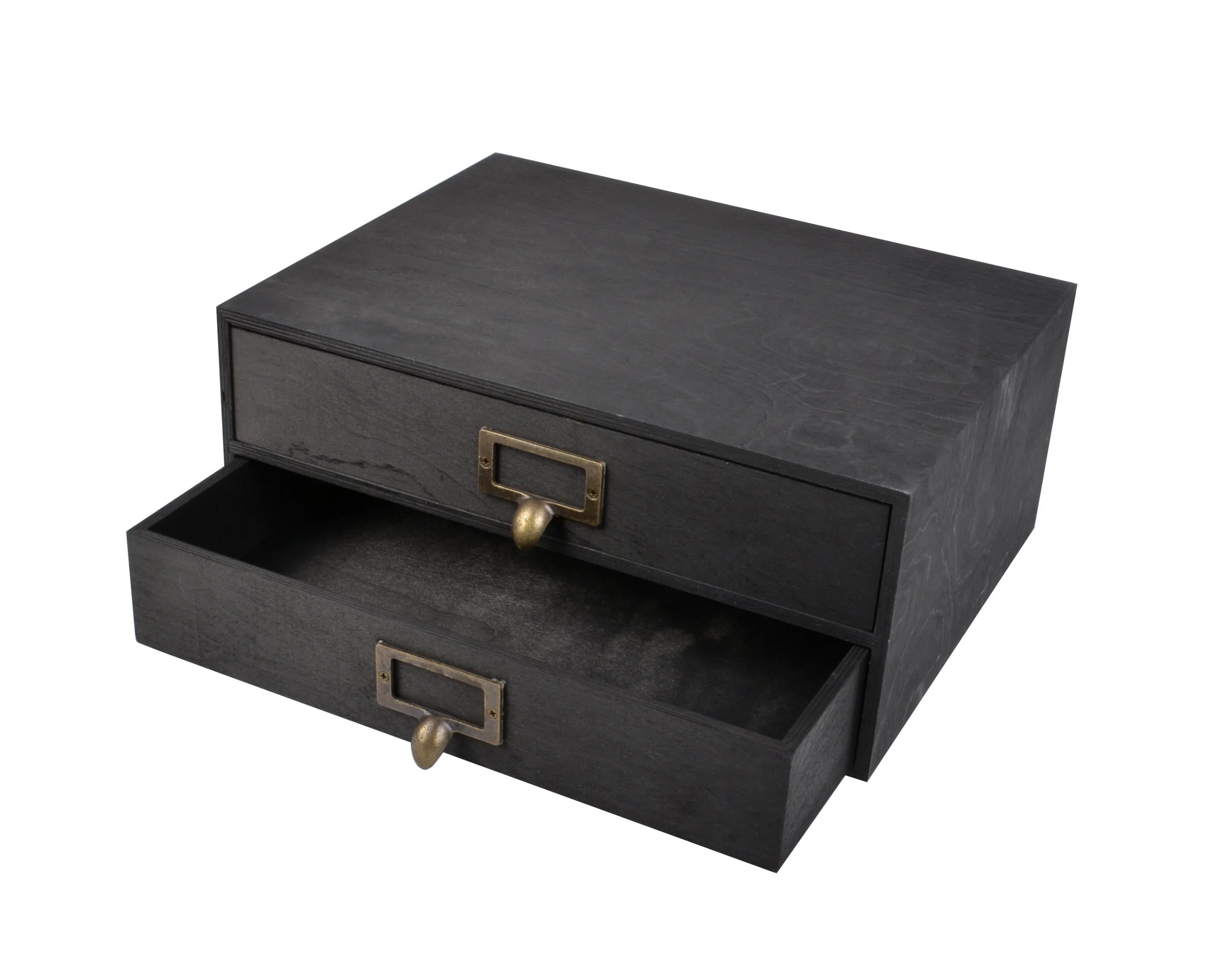 Wooden Desktop Storage Cosmetic Drawer Jewelry Box