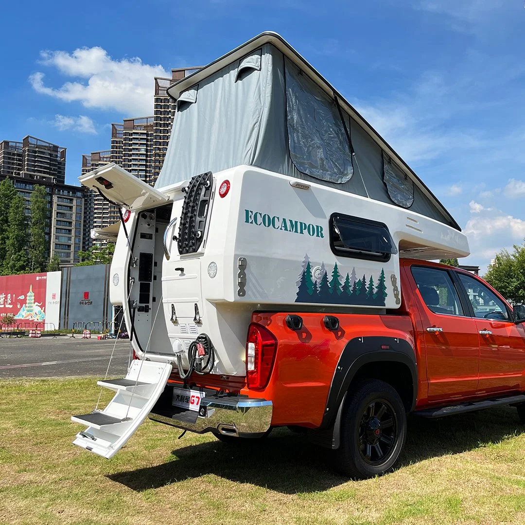 OEM Günstige Preis Ecocampor wasserdichte LKW Camper riesige Innenräume Aluminiumfaserglas