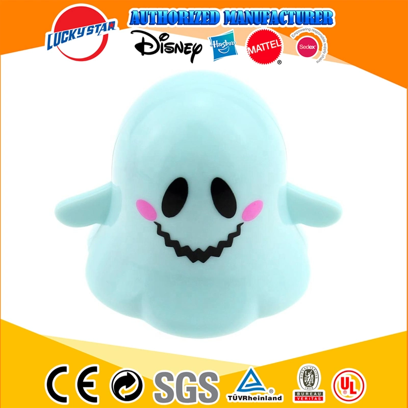 Promotion Geschenk Kunststoff Halloween Party Gefälligkeiten Uhrwerk Spielzeug Custom Wind Up Toy Motor Ghost für Kinder