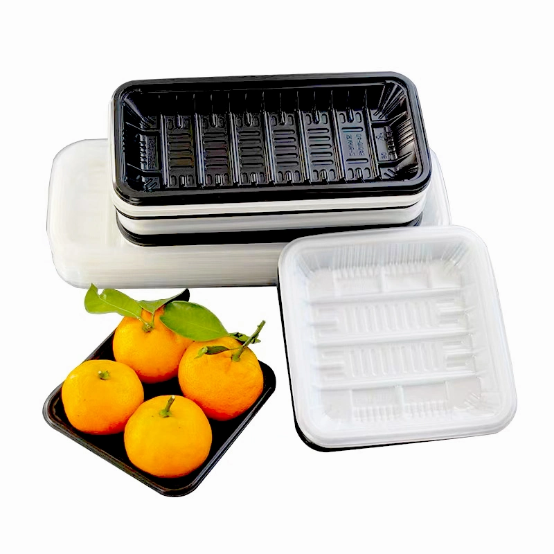 Fast-Food plástico caja de embalaje vacío máquina de formación sería utilizar para microondas