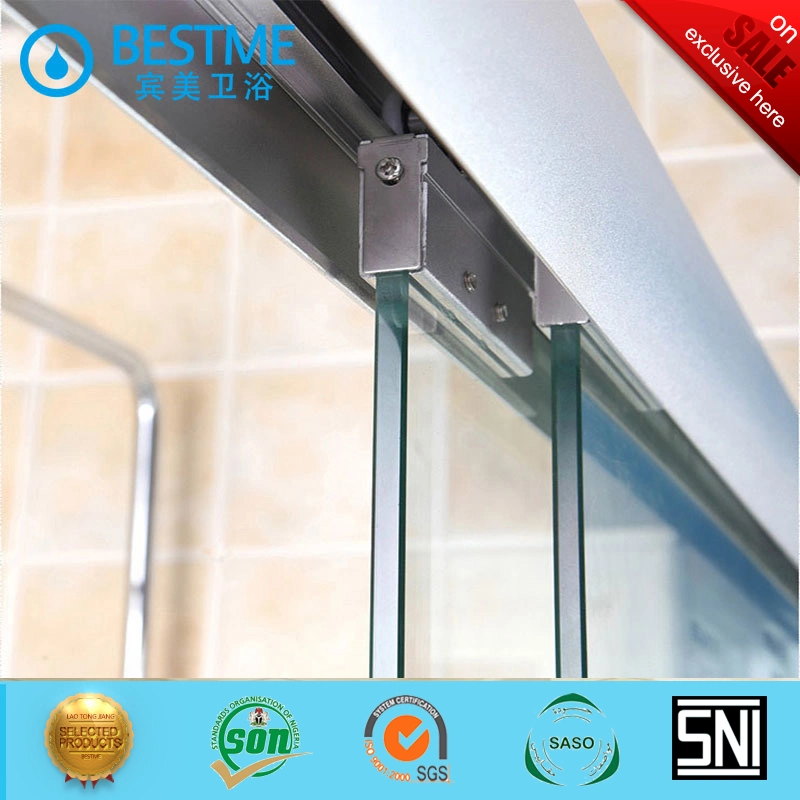 Aluminium material with 8 mm Tempered Glass Shower Box (BM-B8802)