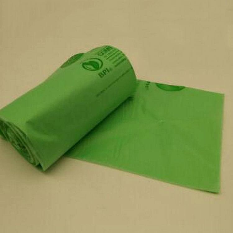 Hot Selling Biodegradable Green Large Trash Kitchen Waste Bag