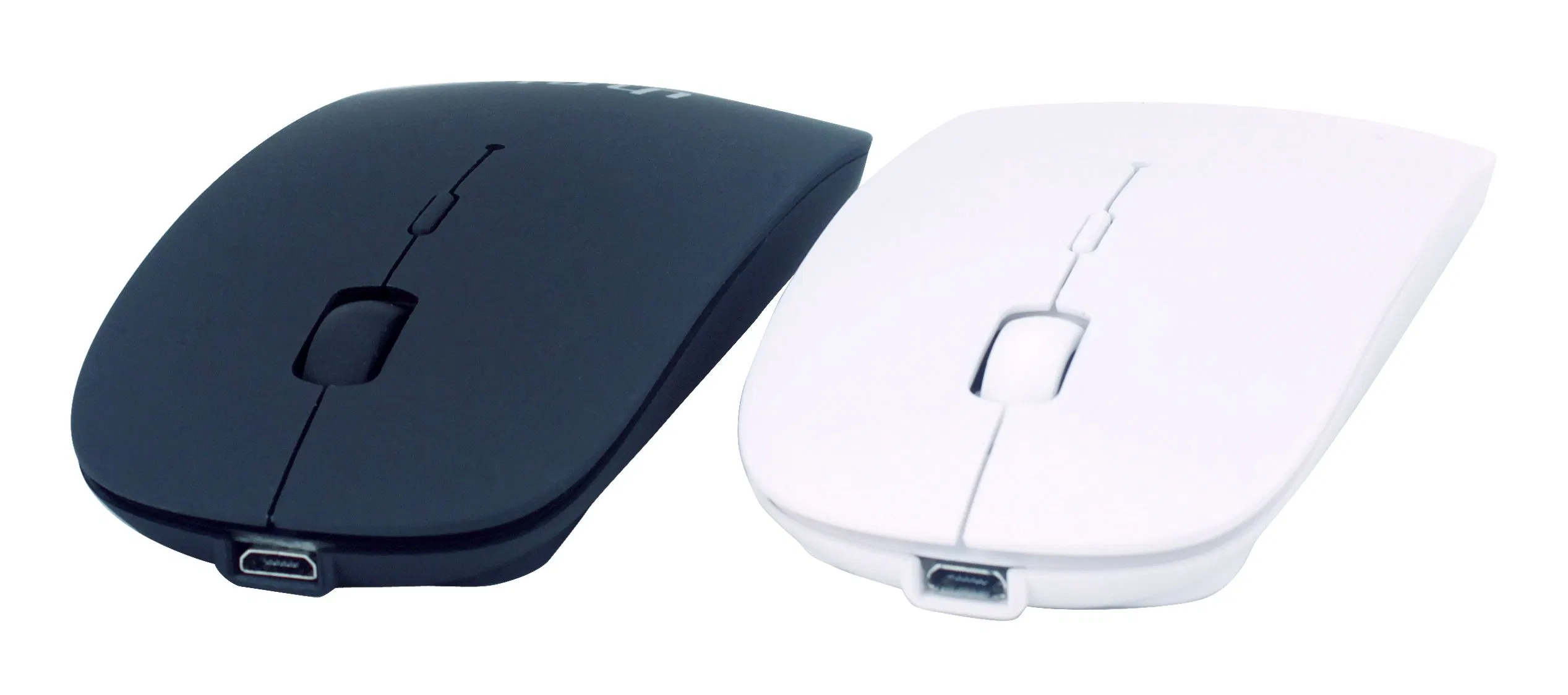 Super Slim Rechargeable Wireless Mouse, 600 mAh Battery Built-in