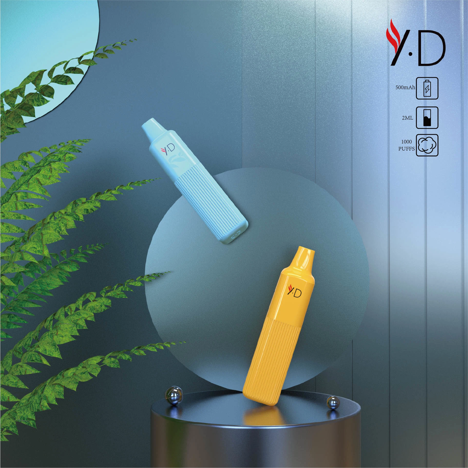 2023 New Product in Market Yd Vape Pen 800 Puff Mixed Flavors Ecig Factory Price Disposable Electronic Cigarette