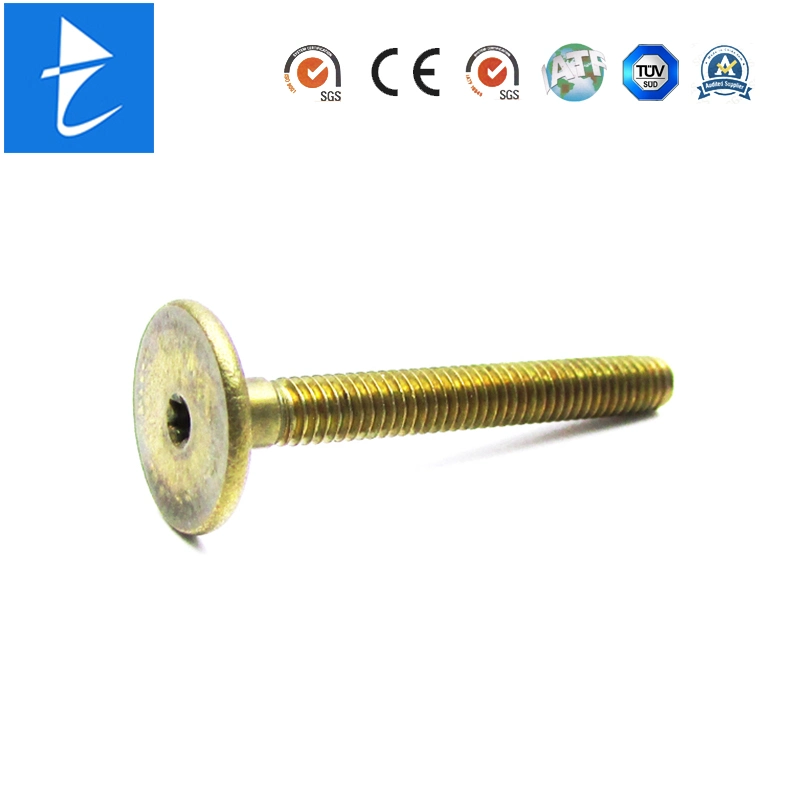 Manufacturer Customization Metal Brass Flat Countersunk Head Socket Cap Machine Screws