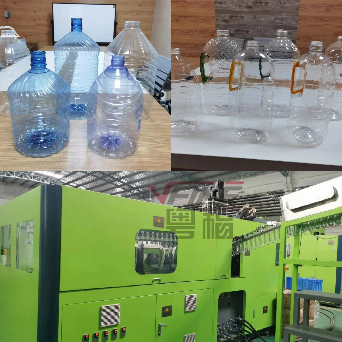 Automatic Plastic Pet Blow Blowing Molding Moulding Making Machine Pure Mineral Water Beverage Oil Handle Bottle Machines Price Machinery Servo System Equipment