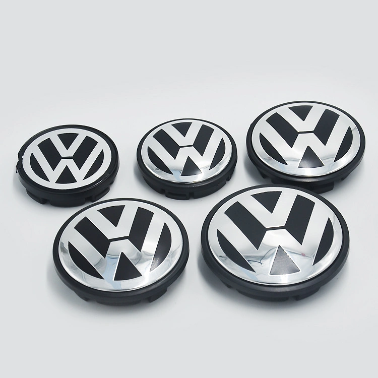 Car Accessories ABS Car Emblem Badge Car Wheel Center Cap Rims Hup Cap Alloy for Volkswagen VW