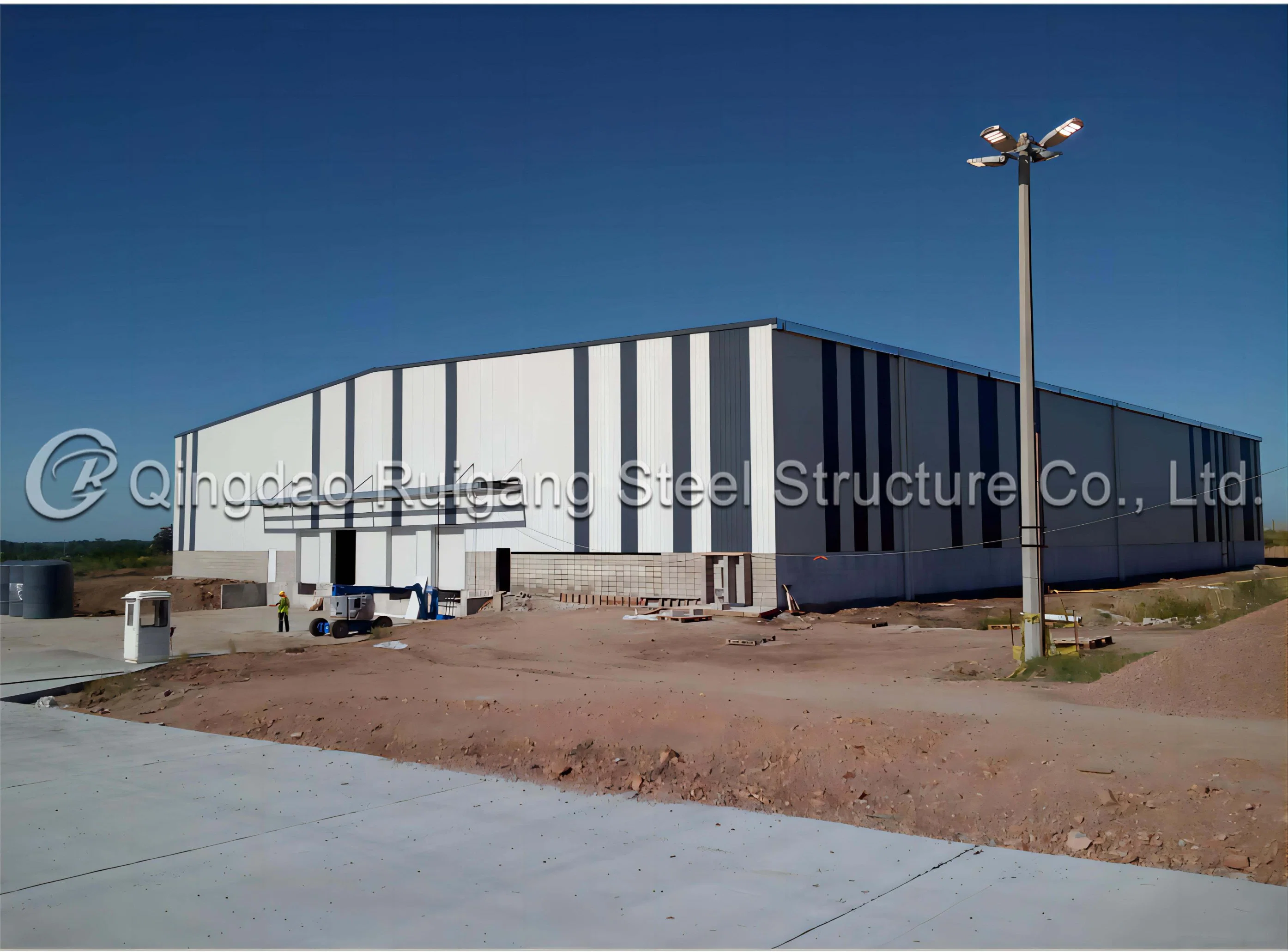 China Prefabricated Steel Structure Fabricated Construction Warehouse Factory Prefab Building