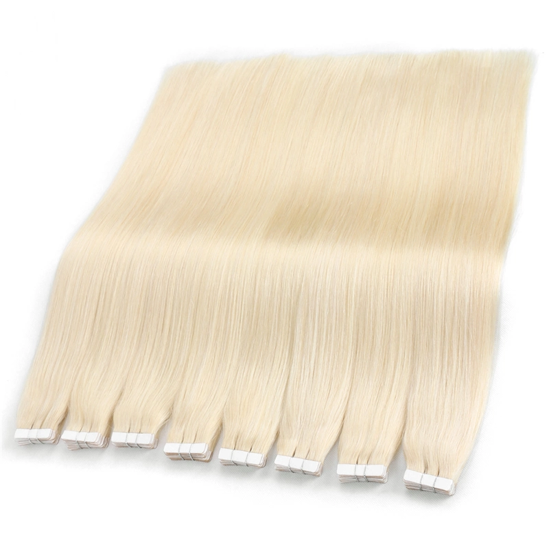 Venta caliente 20PCS Extensiones de cabello adhesivas de cinta de piel de Remy virgen brasileña #1b Negro 100g Envío gratuito 10% de descuento Muestra Personalización
