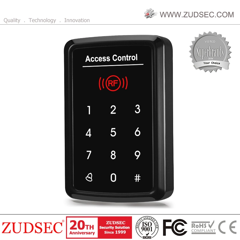 RFID Keypad Standalone Wg26 Access Control System, 125kHz Touch Panel Access Control Products