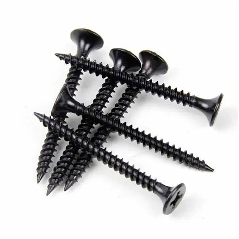 Factory Wholesale Black Phosphated Fine Coarse Thread Drywall Screw