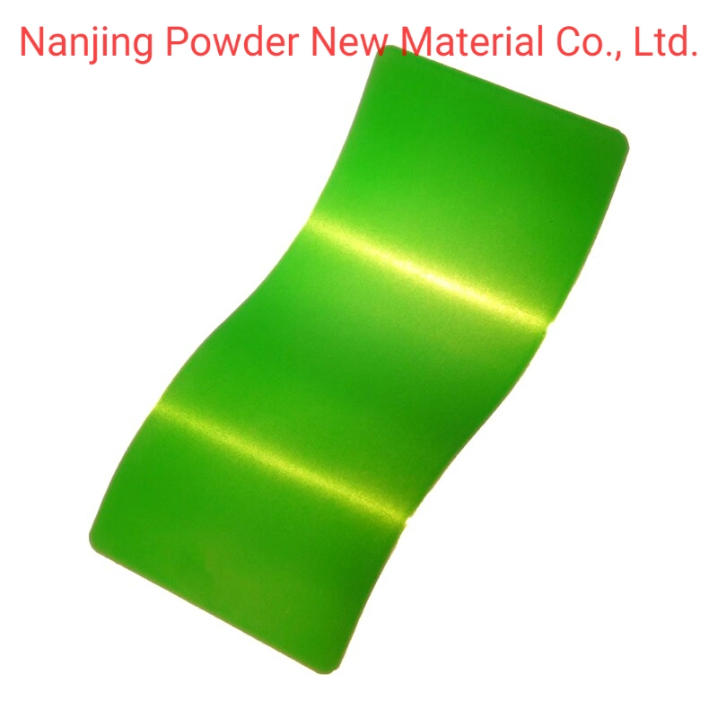 Customized ISO9001 Green High Gloss Outdoor Polyester Powder Coating