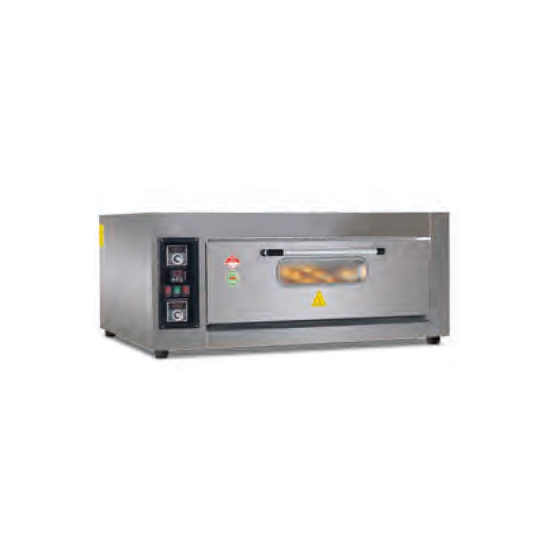 Digital Display Electric Pizza Oven 1 Deck 2 Trays Mini Bakery Baking Oven