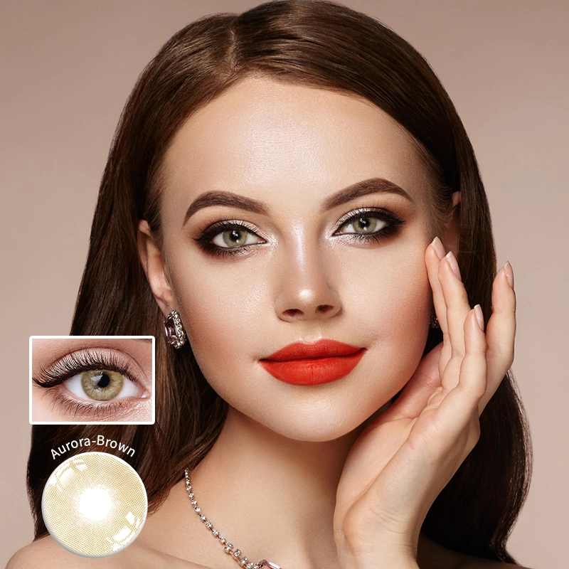 Hochwertige Beauty Eye Soft Circle Color Kontaktlinsen Kosmetik Großhandel Farbe Kontakt Auge Linse